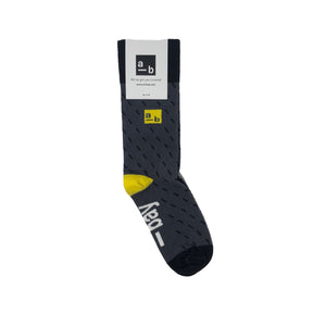 At-Bay Black/Yellow Socks