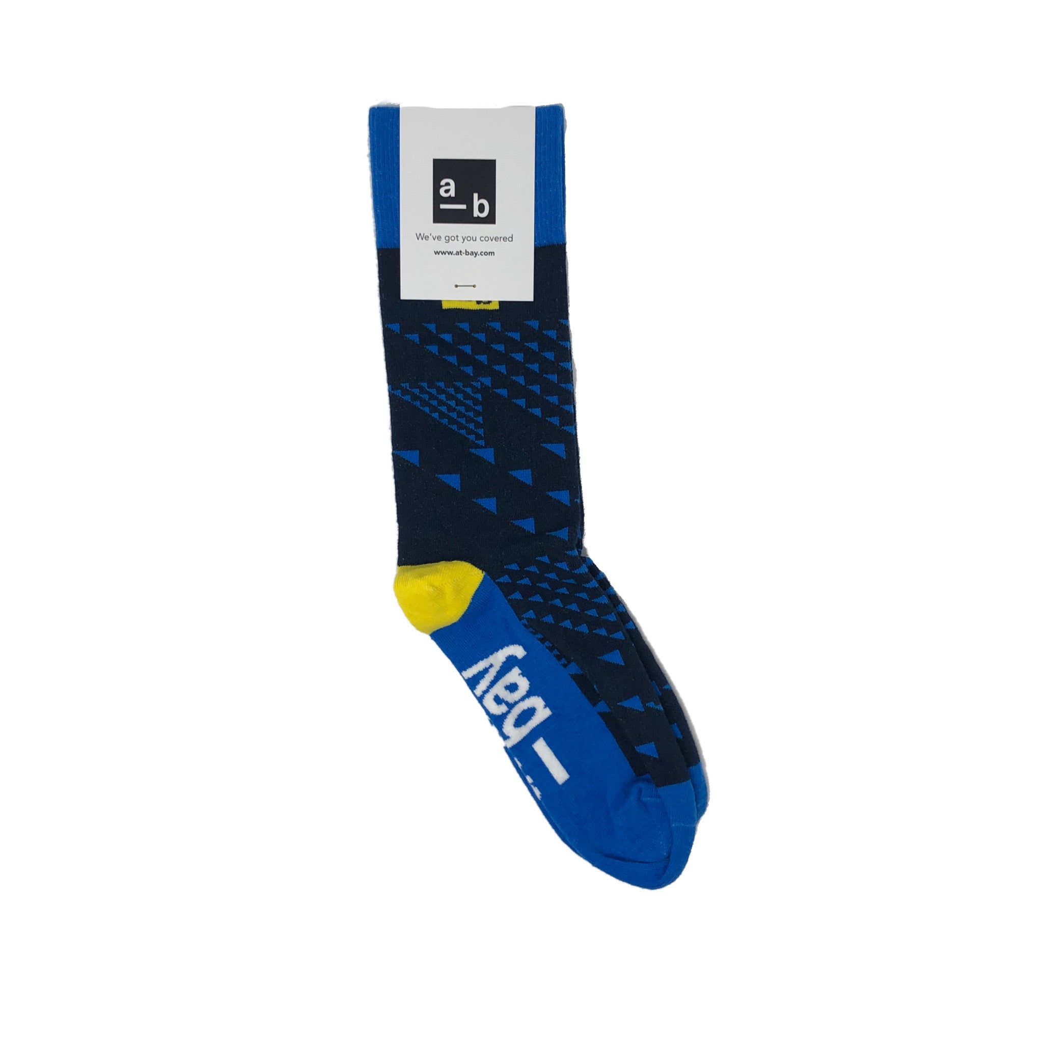 At-Bay Black/Blue Socks